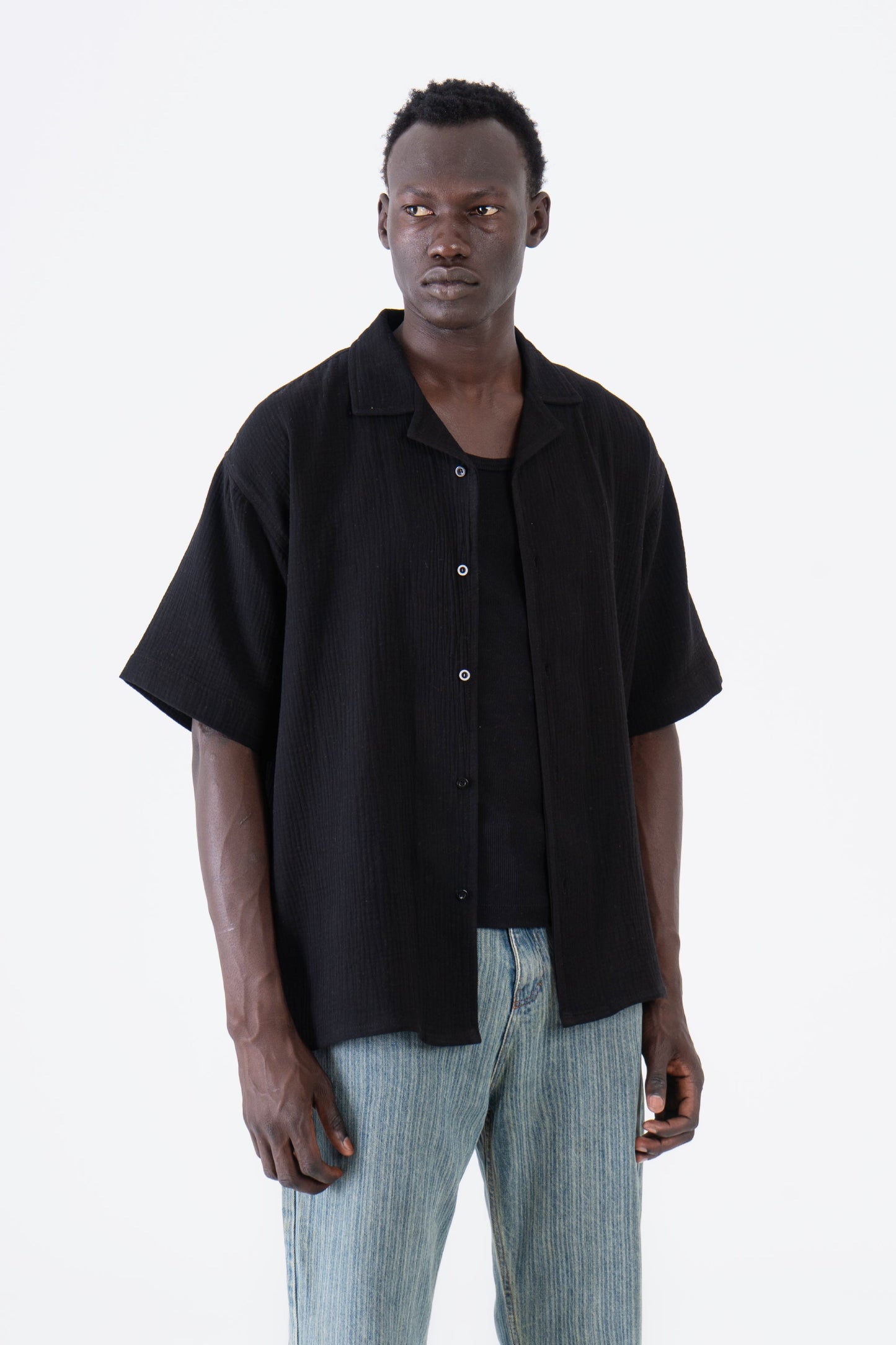 Smoky Black shirt - oddegypt
