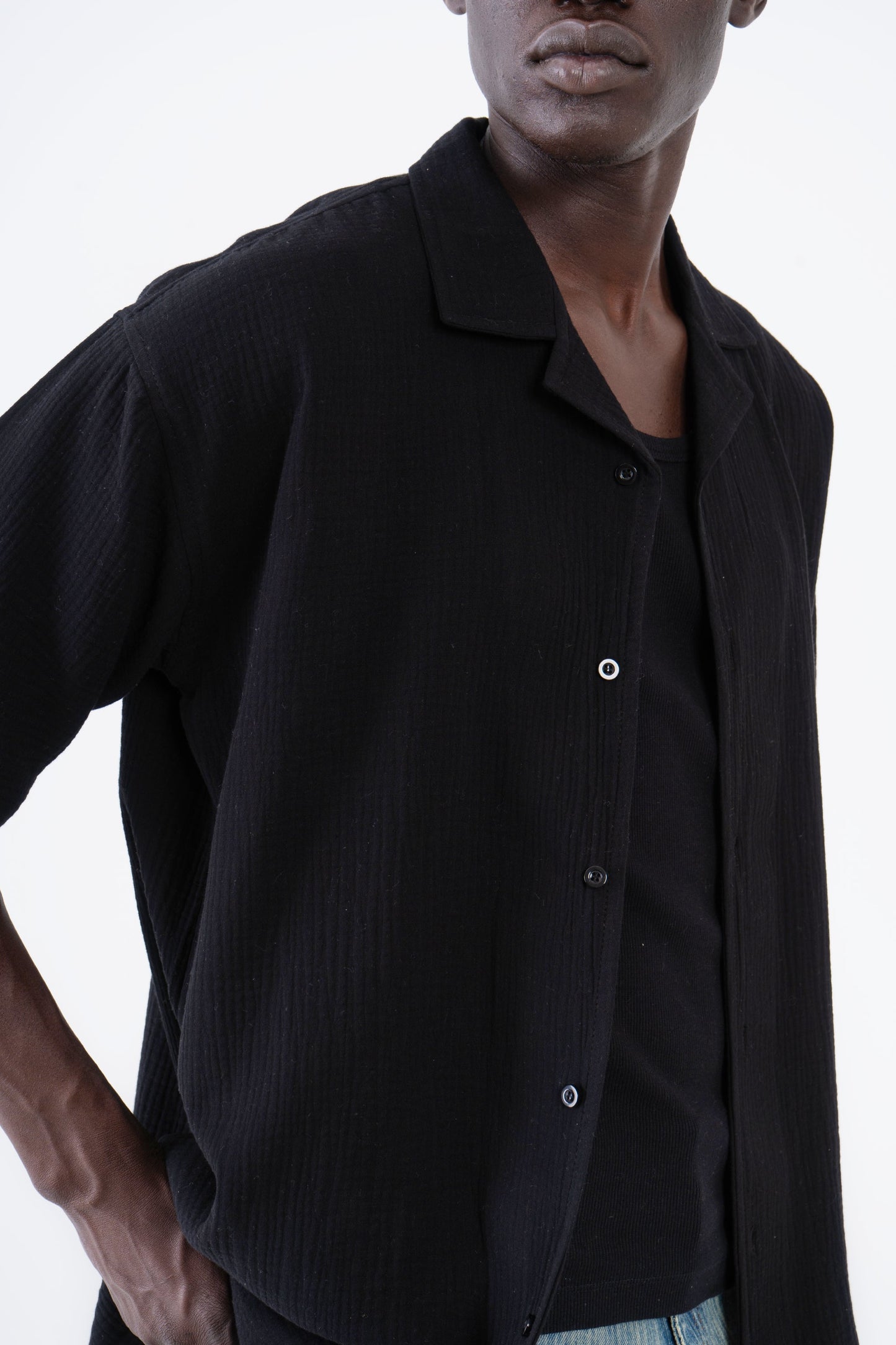 Smoky Black shirt - oddegypt