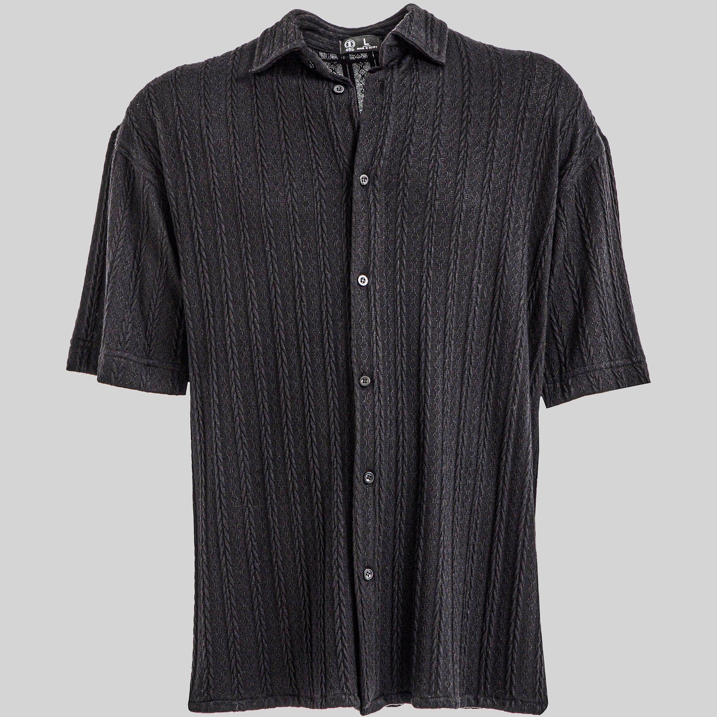 Black Knit Shirt