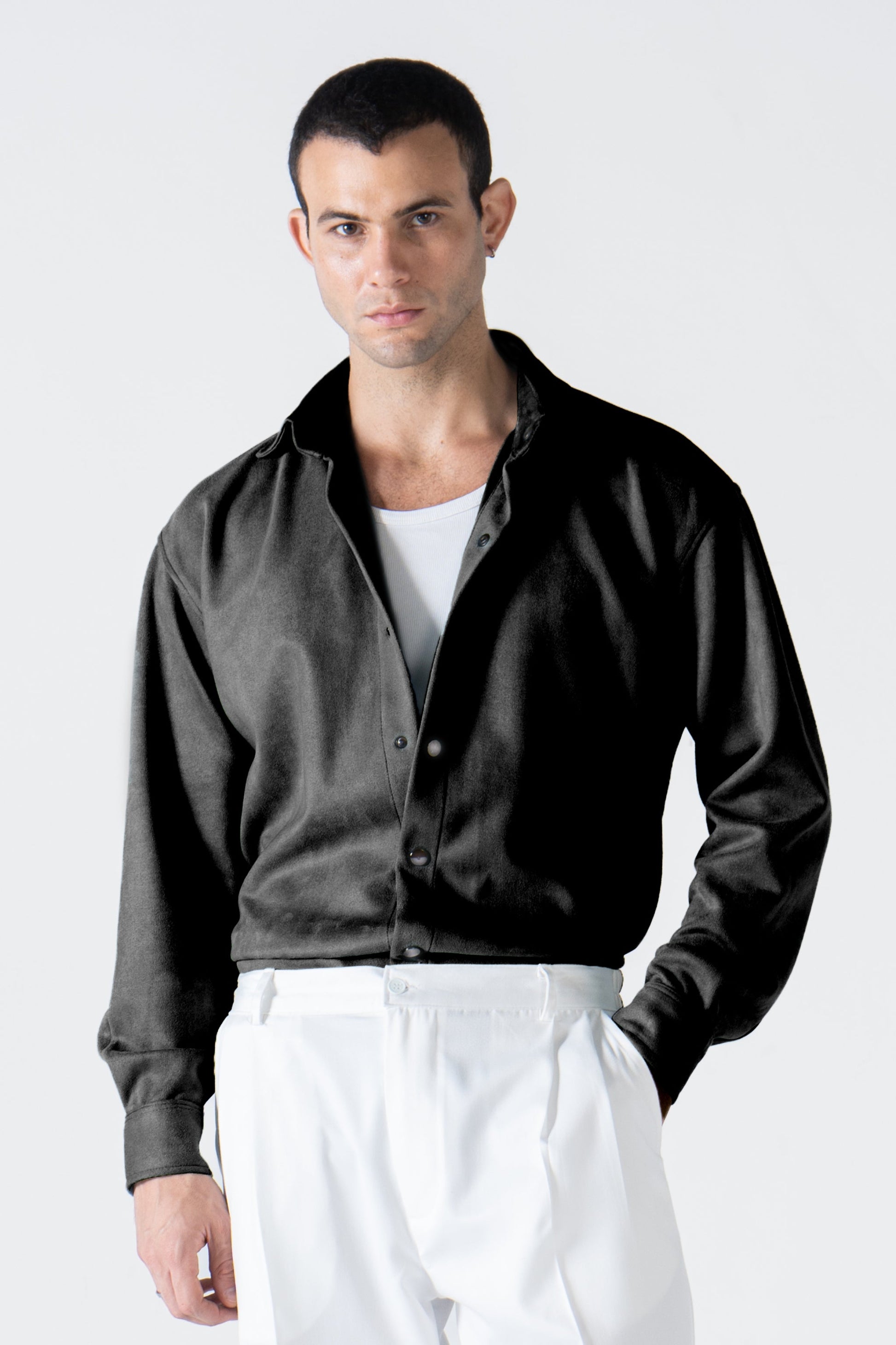 Black Nights Long Sleeve Shirt - oddegypt