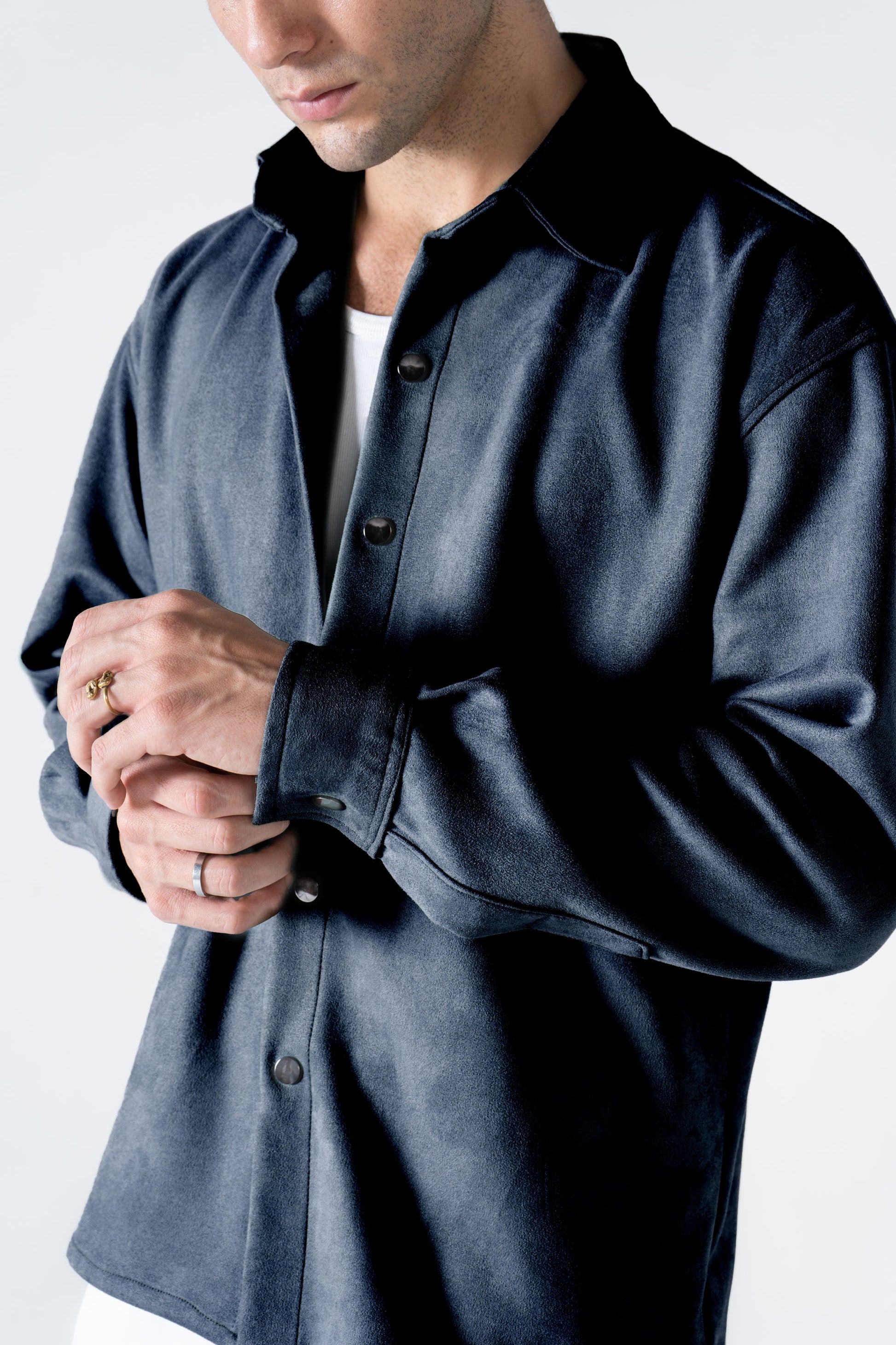 Blue Nights Long Sleeve Shirt - oddegypt