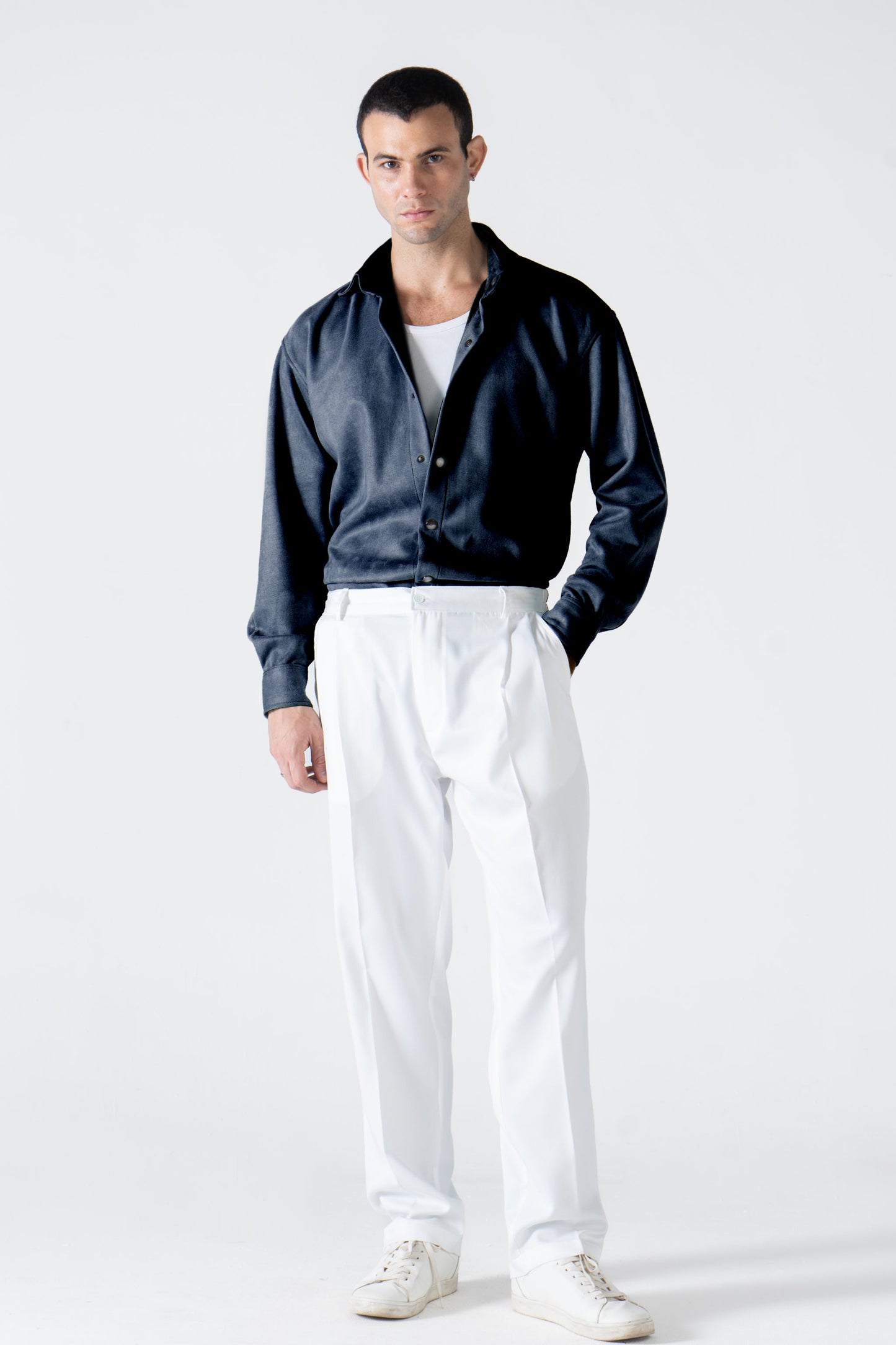 Blue Nights Long Sleeve Shirt - oddegypt