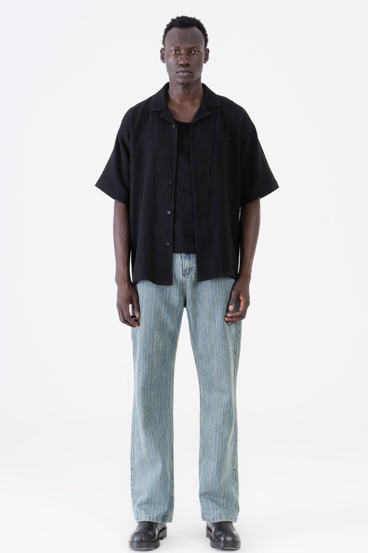 Smoky Black shirt - oddegypt