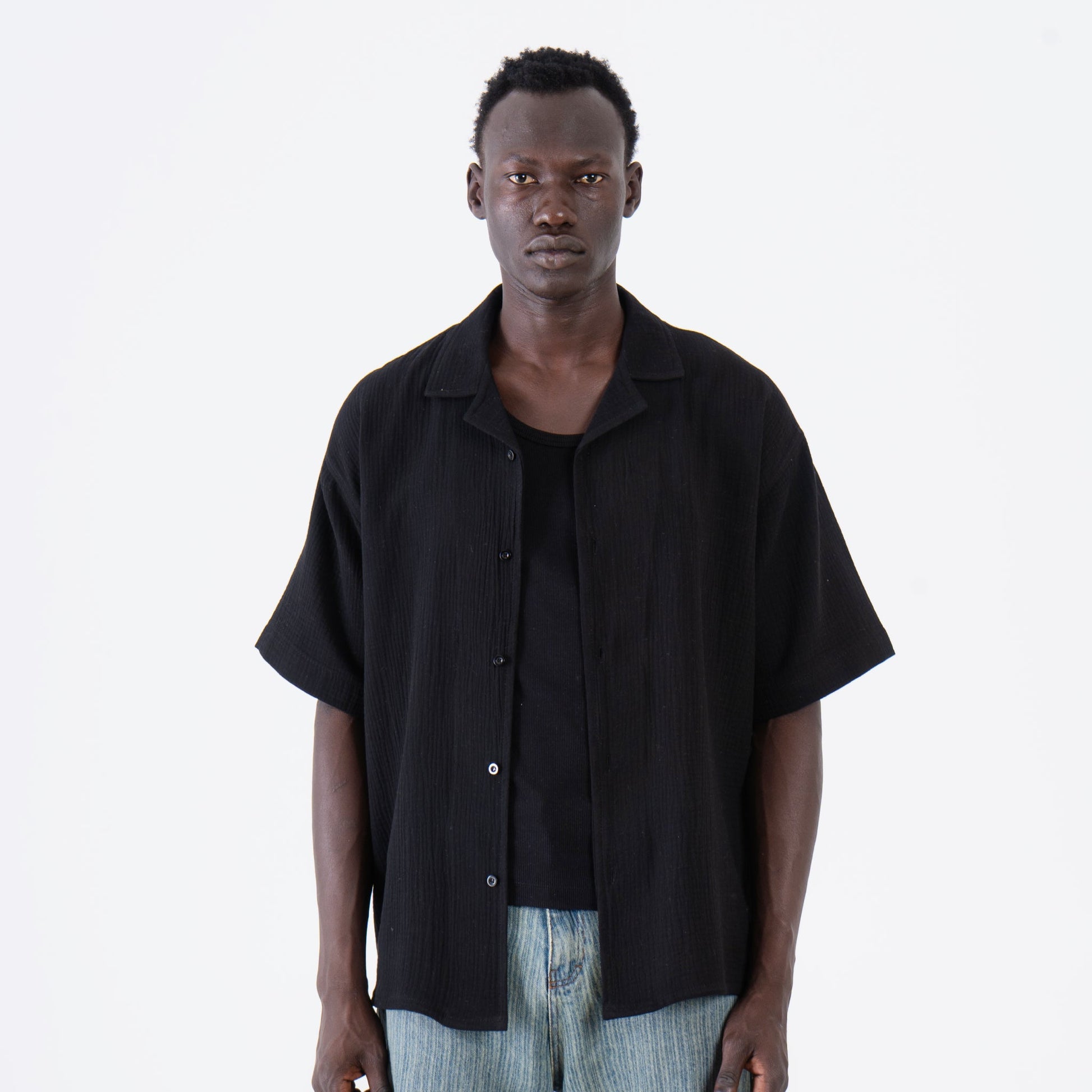 Smoky Black shirt - oddegypt