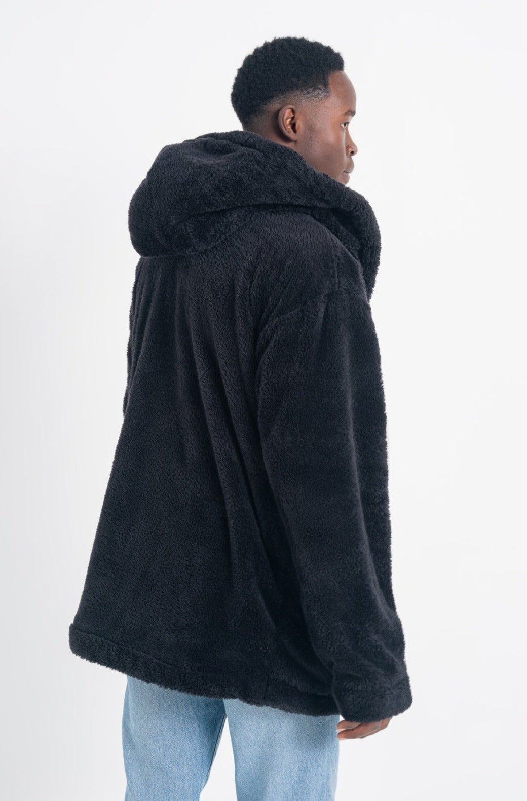 Raven Black Fur Jacket - oddegypt