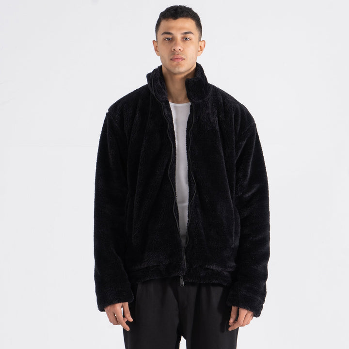 Raven Black Zipper Jacket